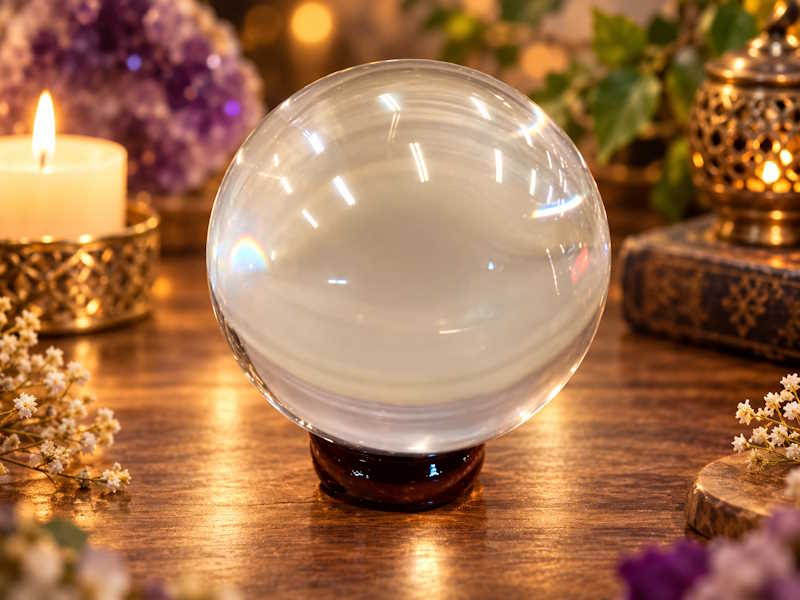 Bola de Cristal  con base